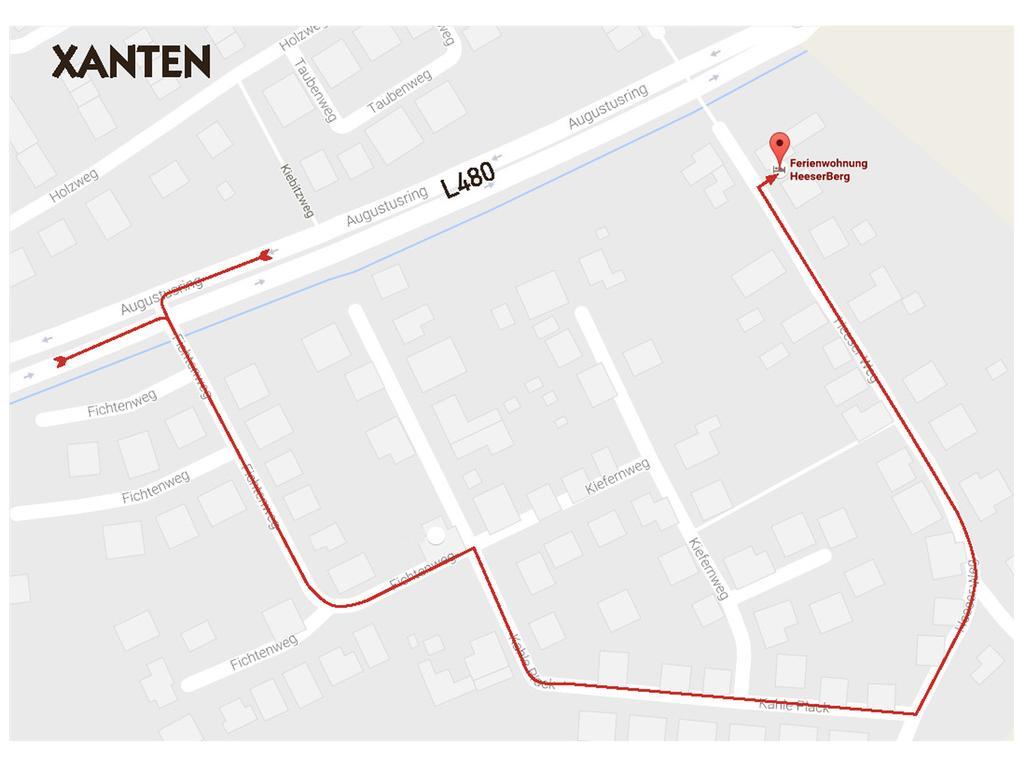 Ferienwohnung Heeserberg קסנטן מראה חיצוני תמונה